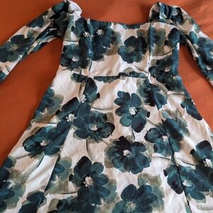 Floral Long Sleeve Dress